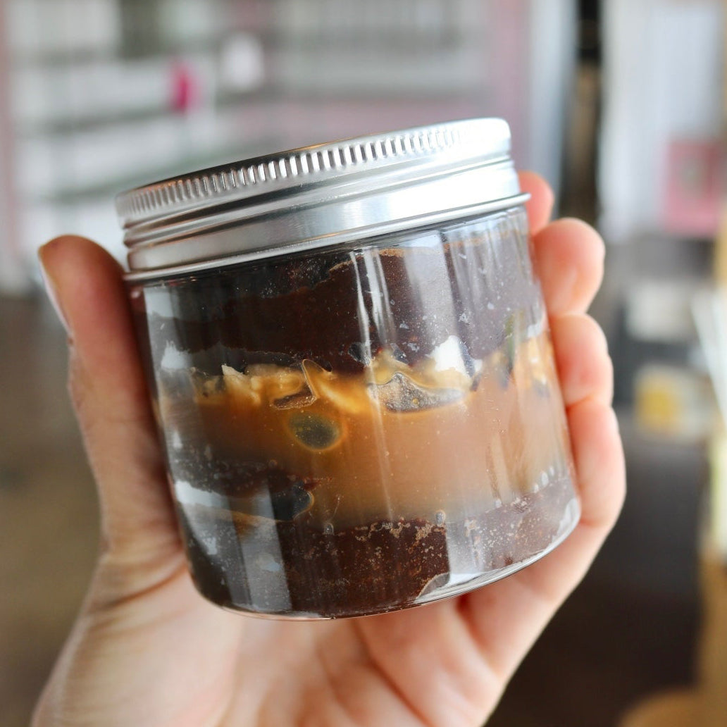 Double Chocolate Caramel Toffee Edible Cookie Dough Jar