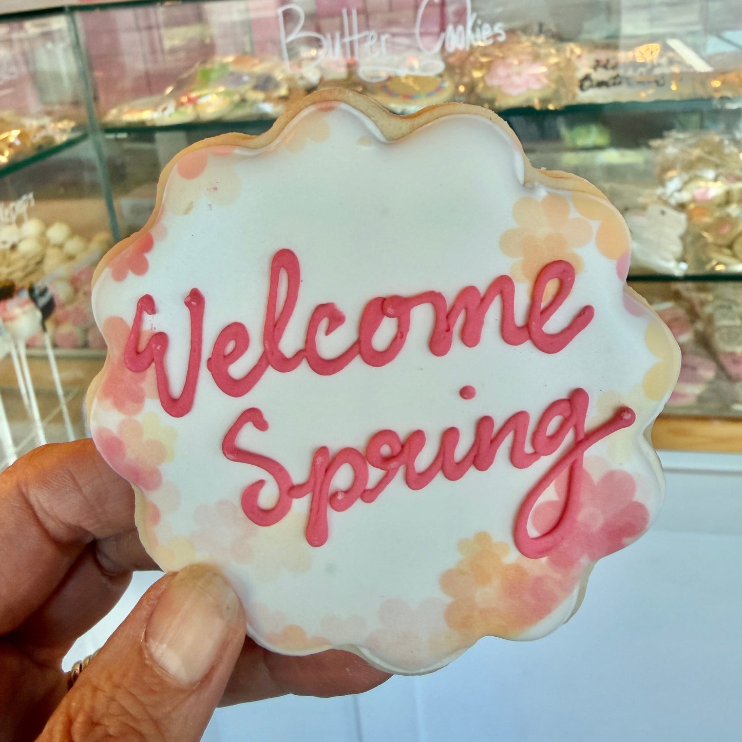 Welcome Spring Cookie