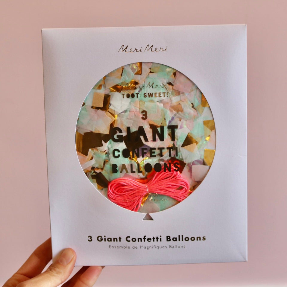 Giant Confetti Balloons
