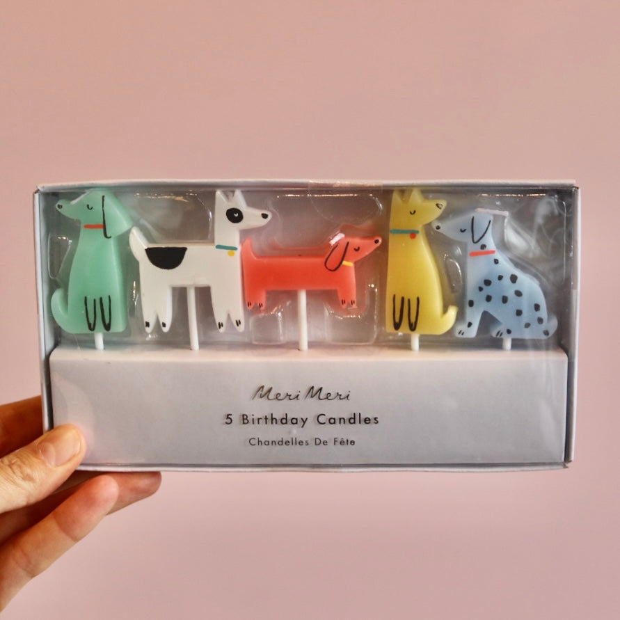 Dog Candles (x 5)