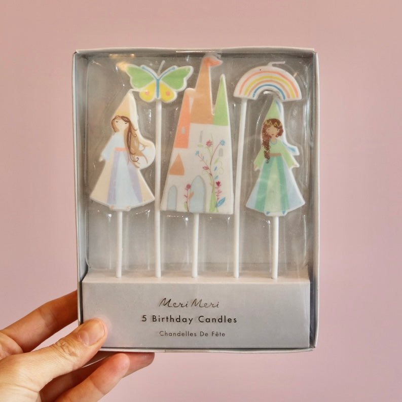 Magical Princess Candles (x 5)