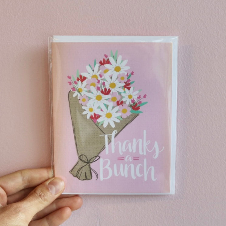 "Thanks a Bunch" Card