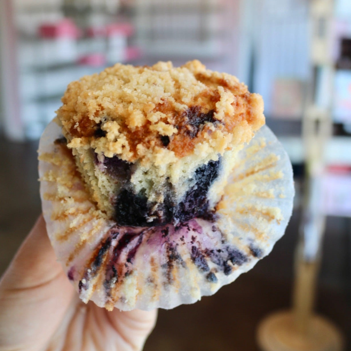 Keto Blueberry Pancake Muffin