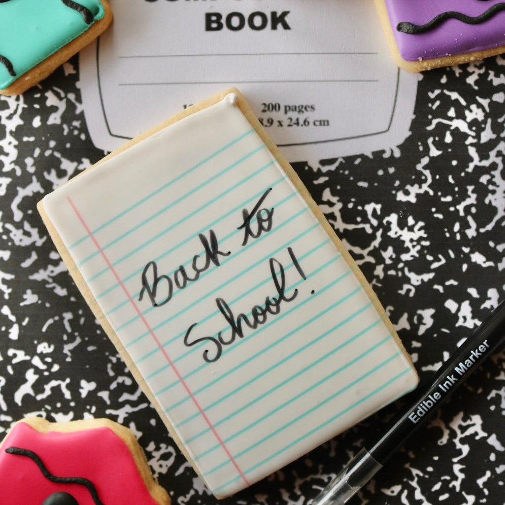 Notebook Cookie + Pen