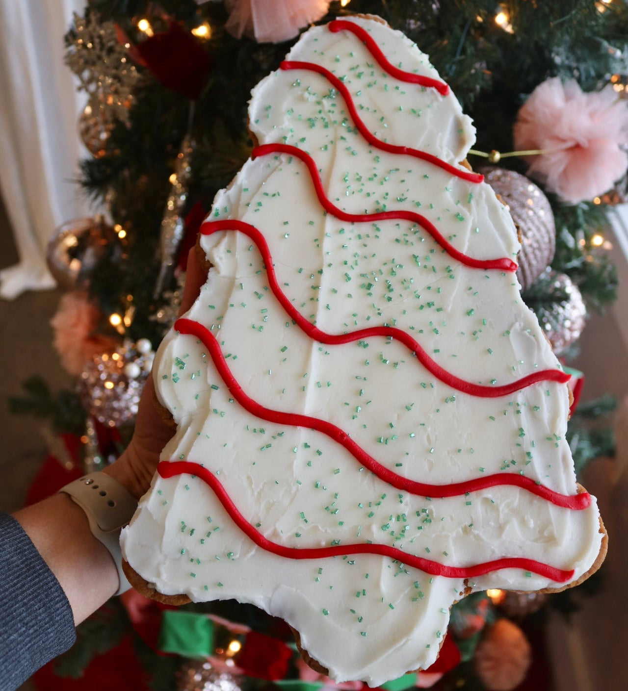 LD Tree Cookie Cake
