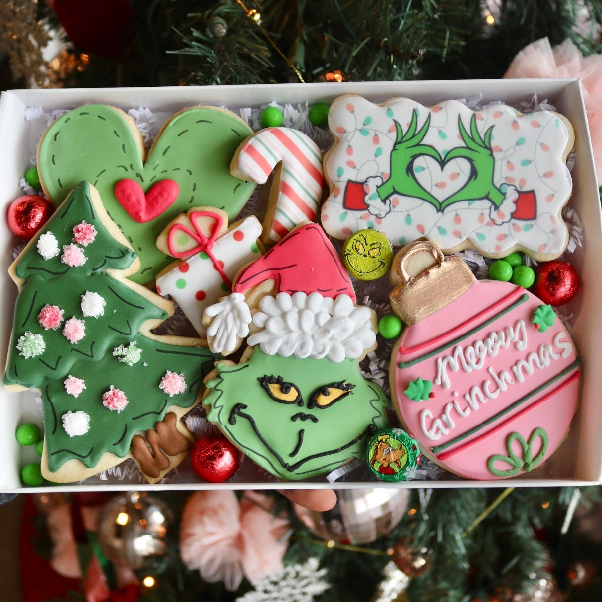 Grinch Cookie Box