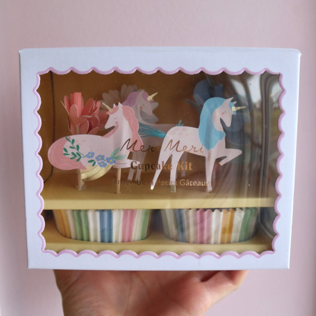 I Believe In Unicorns Cupcake Kit