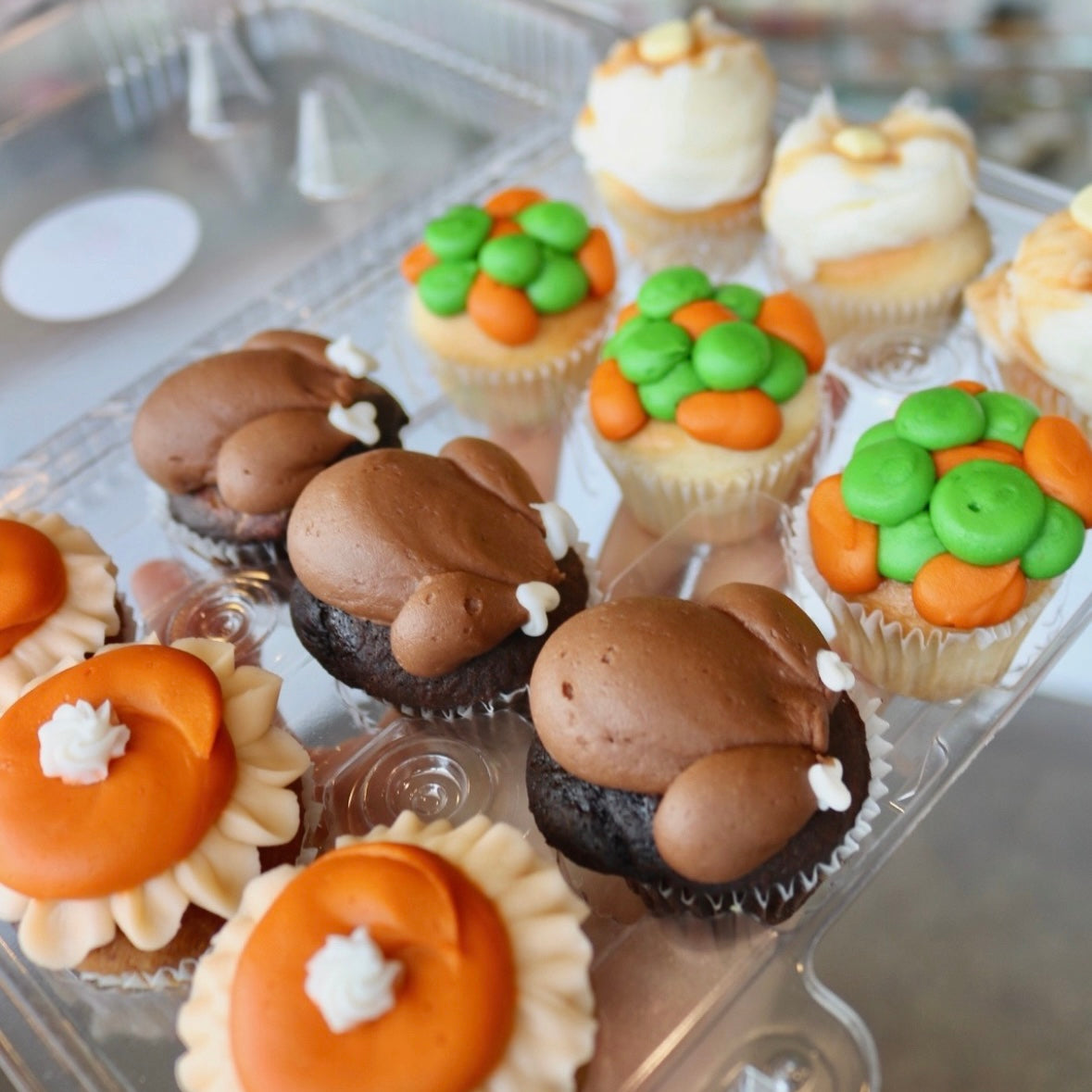 Thanksgiving Mini Cupcakes