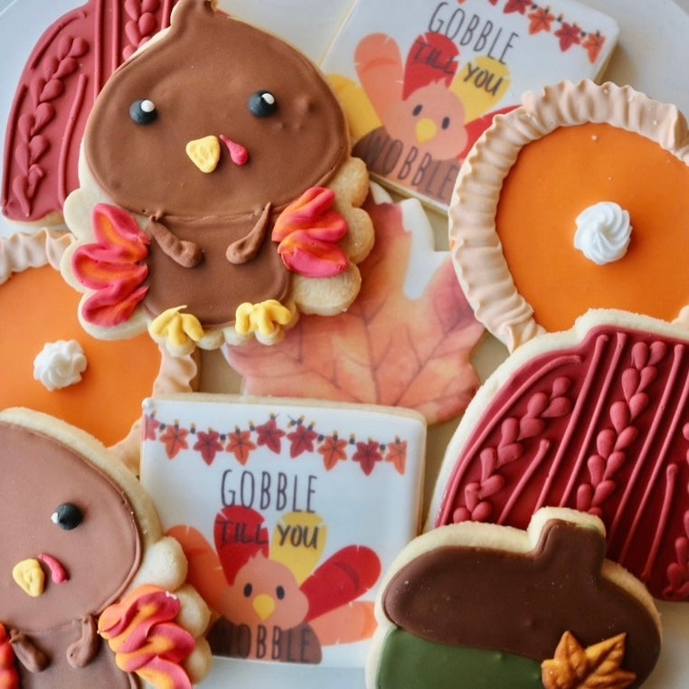 Thanksgiving Cookie Tray