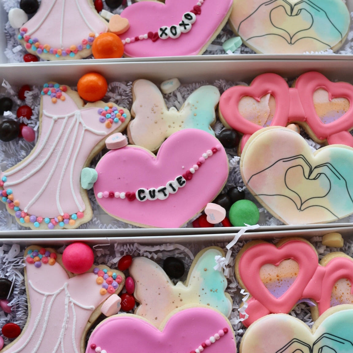 Taylor Swift Valentine's Day Cookie Box