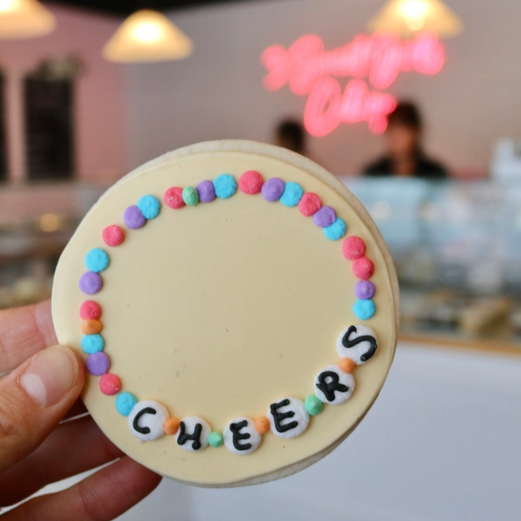 Cheers Friendship Bracelet Cookie