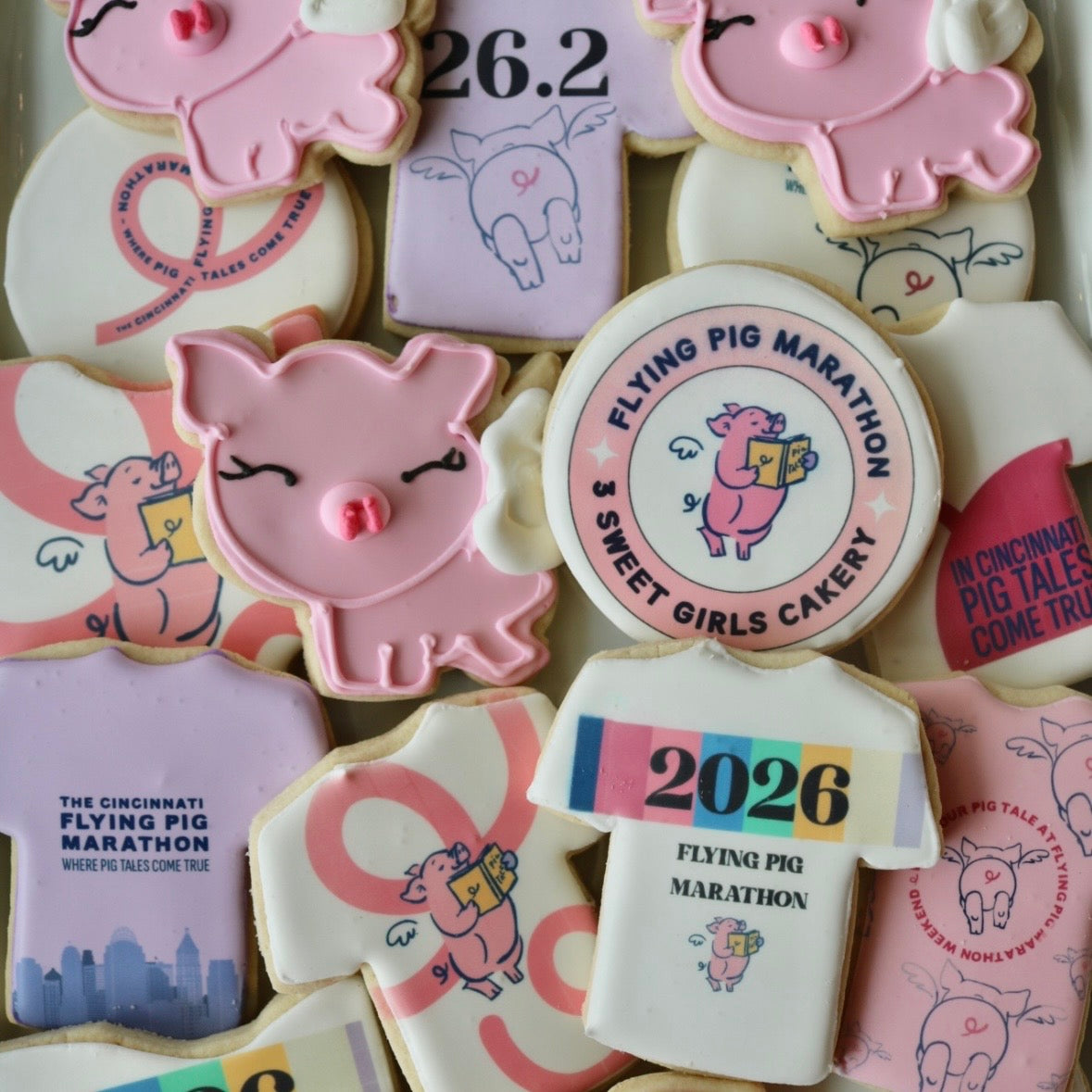 Flying Pig Assorted Cookie- Individual