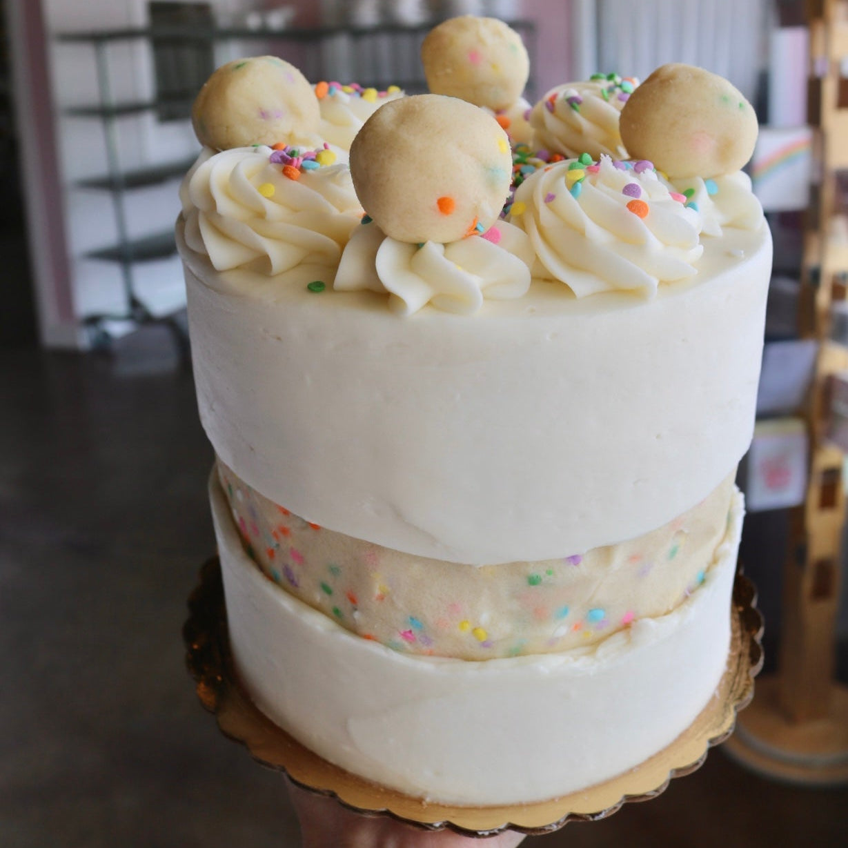 Sugar Cookie Cake- Tall