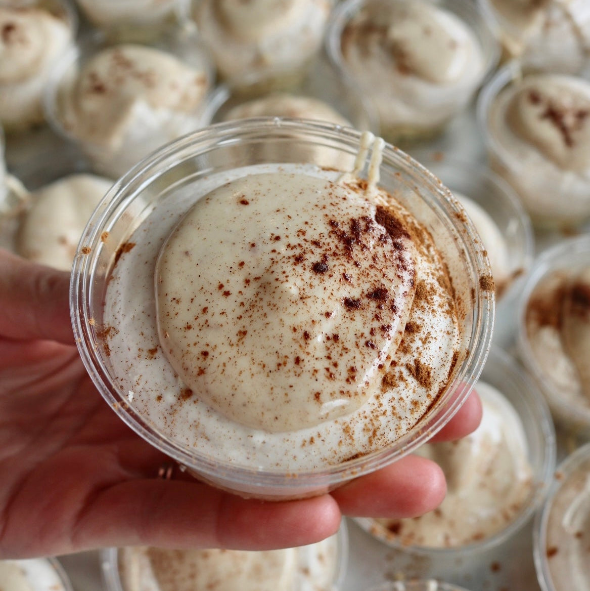 Keto Snickerdoodle Cheesecake Cup