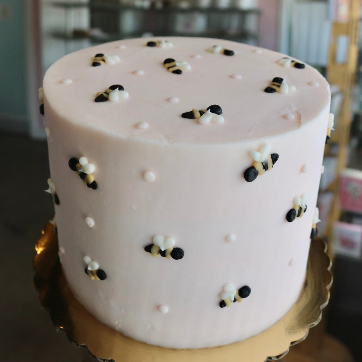 White Chocolate Raspberry Cake- Tall