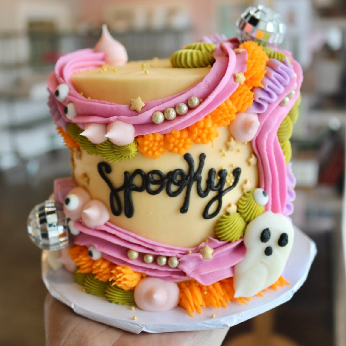 Spooky Halloween Mini Cake