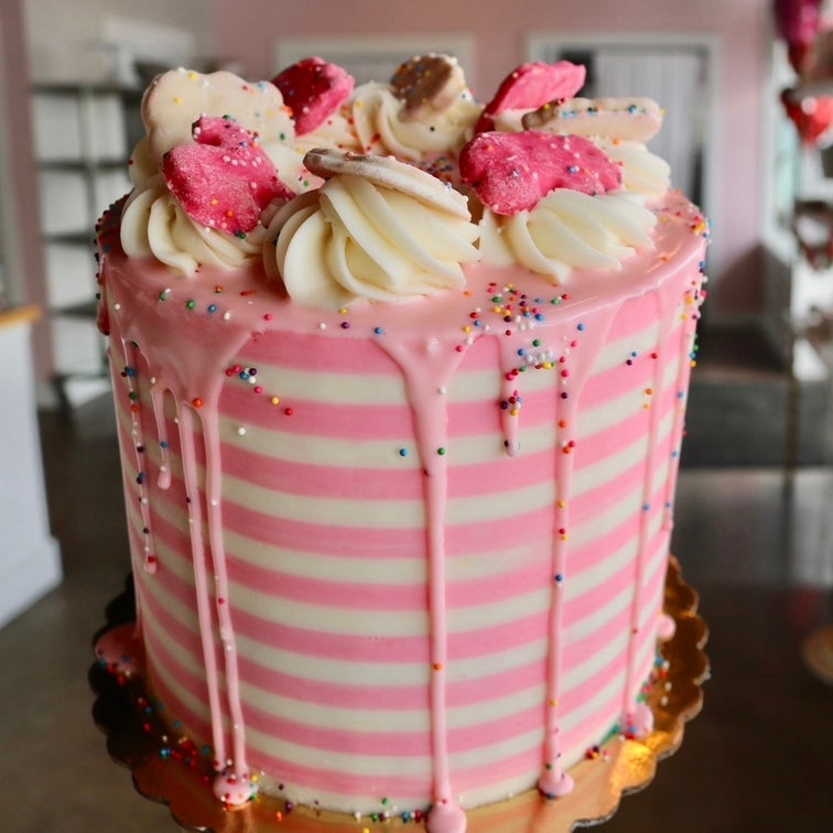 Frosted Animal Cookie Cake (semi-custom)