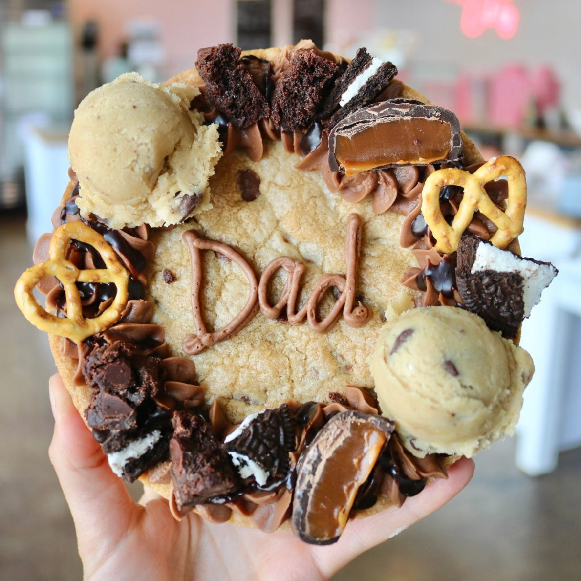 Father's Day Cookie Cake (6")