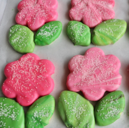 Flower Glazed Cookie Pack