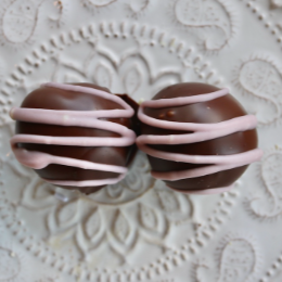 Keto Dark Chocolate Blueberry Truffles