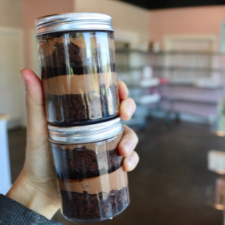 Gluten Free Death by Chocolate Cake Jar