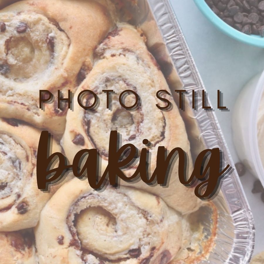 Biscoff Cookie Pumpkin Take & Bake Cinnamon Rolls