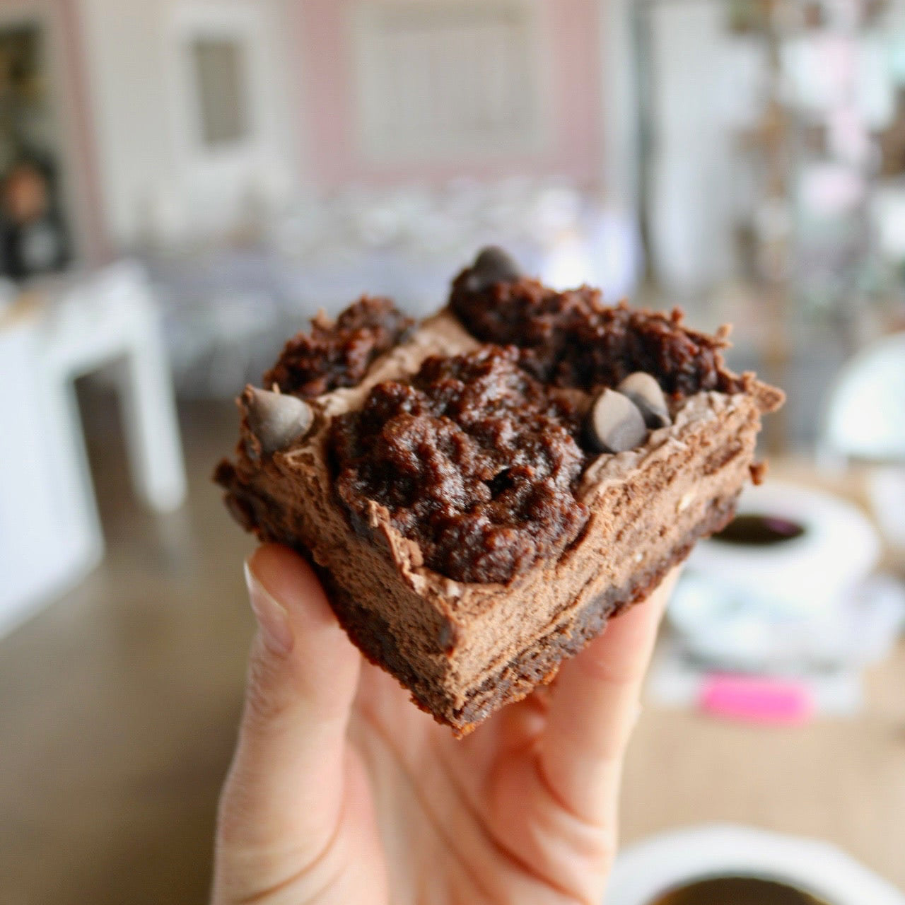Keto Chocolate Cheesecake Bar