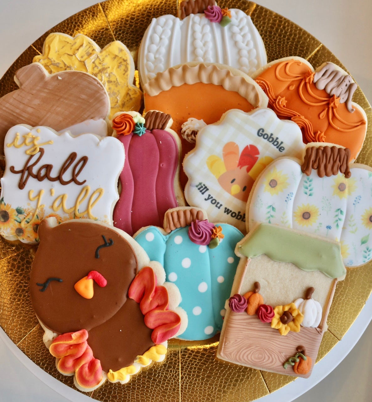 Thanksgiving Cookie Tray