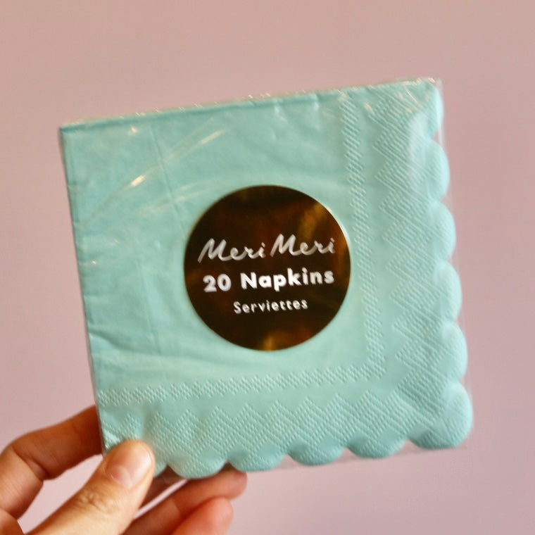 Mint Small Napkins (x 20)