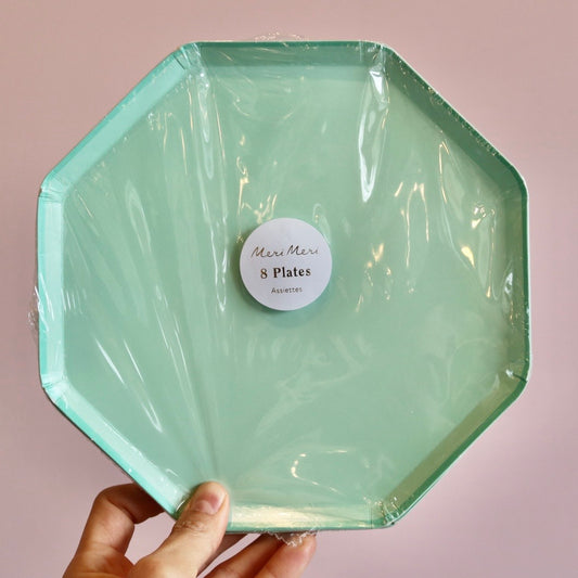 Mint Side Plates (x 8)
