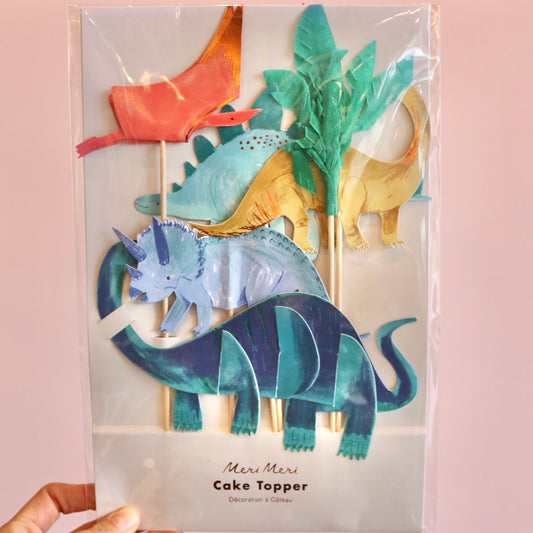 Dinosaur Kingdom Cake Toppers (x 6)