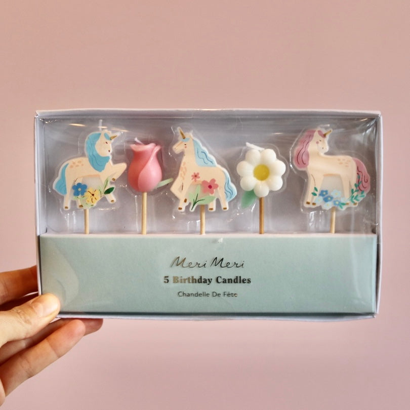 Meadow Unicorn Candles (x5)