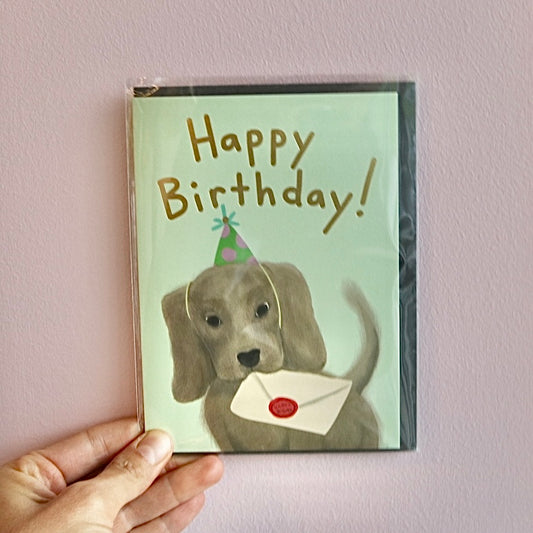 Happy Birthday Puppy Card