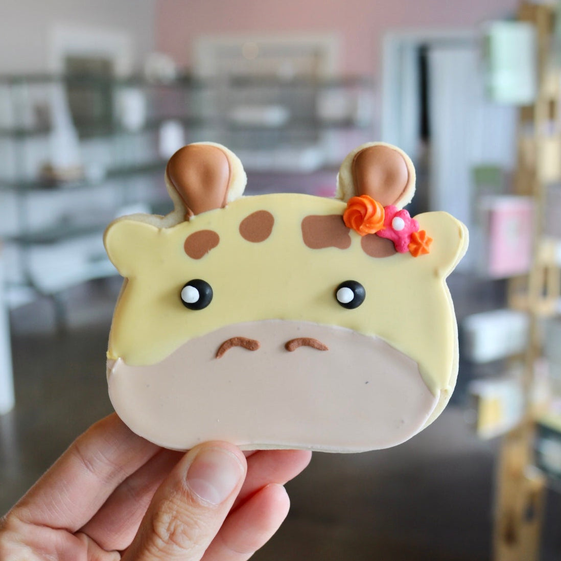 Giraffe Cookie