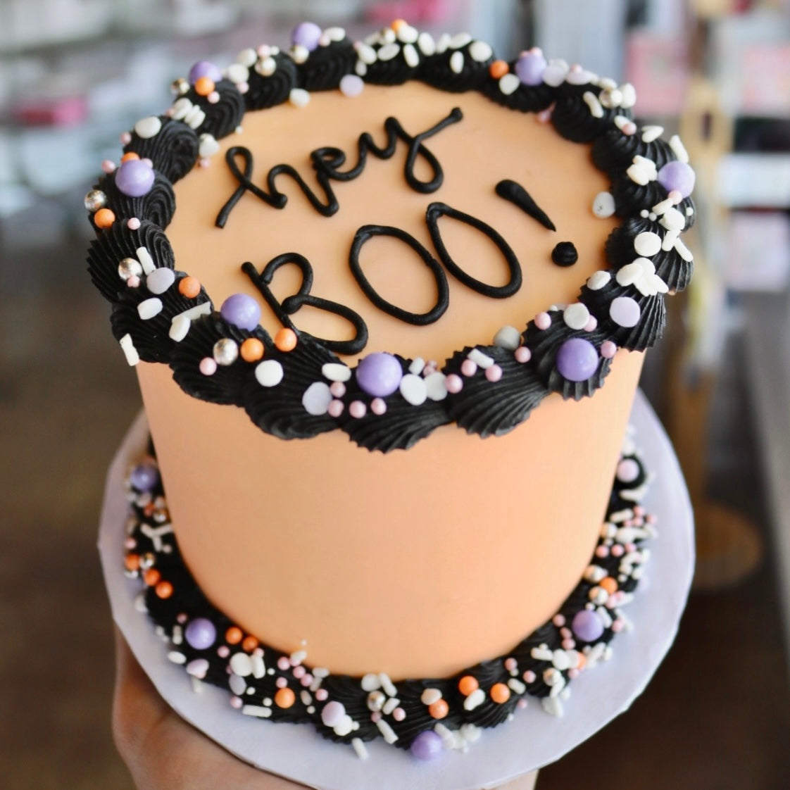 Hey Boo Mini Cake (preorder)