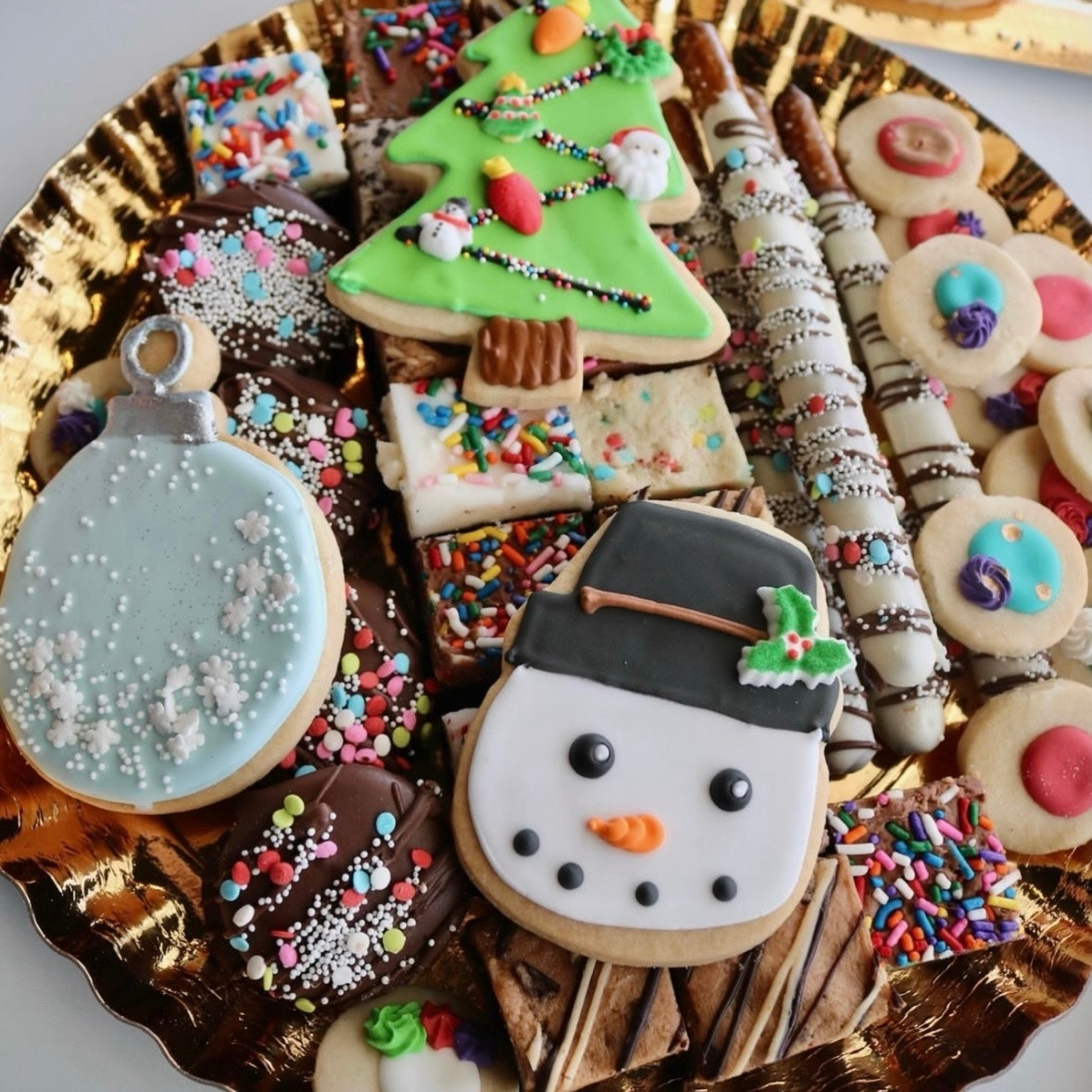 Medium Holiday Dessert Tray