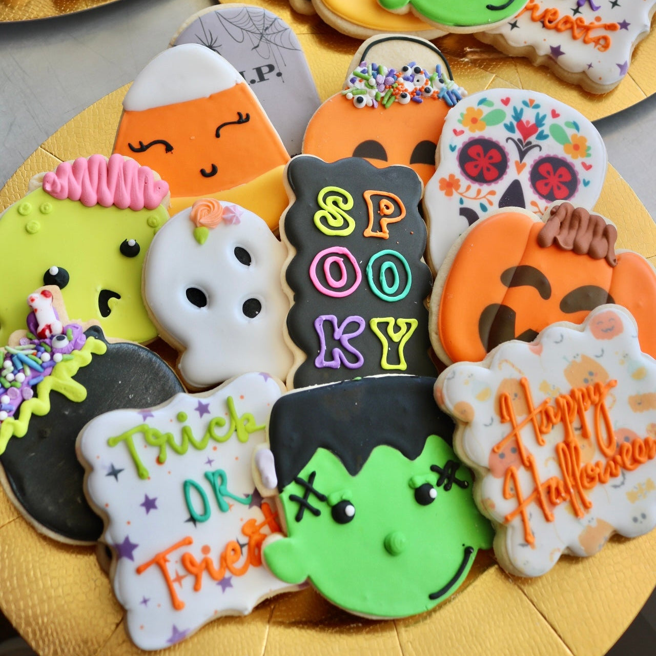 Halloween Cookie Tray