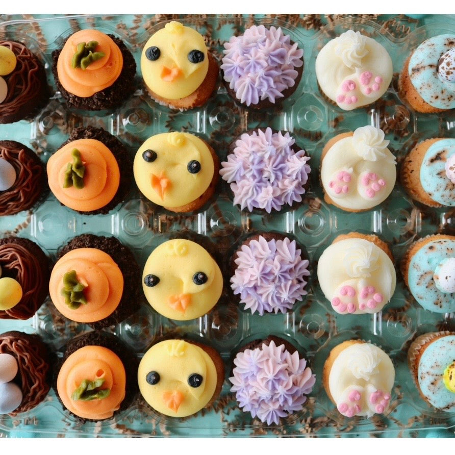 Easter Mini Cupcakes- 1 Dozen