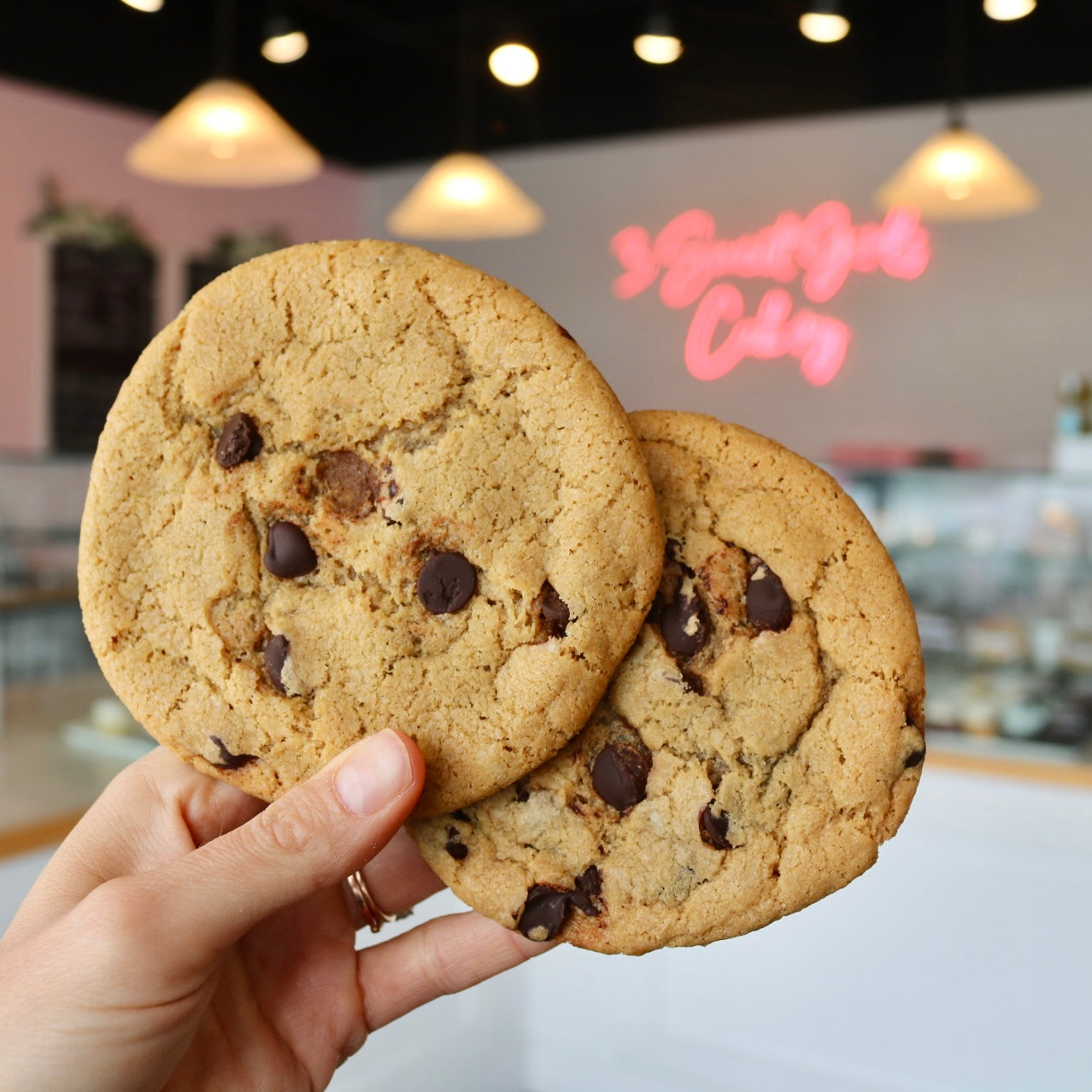 Vegan Chocolate Chip Cookie