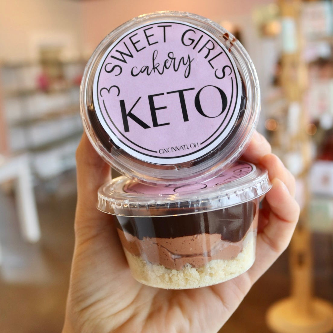 Keto Chocolate Cheesecake Cup