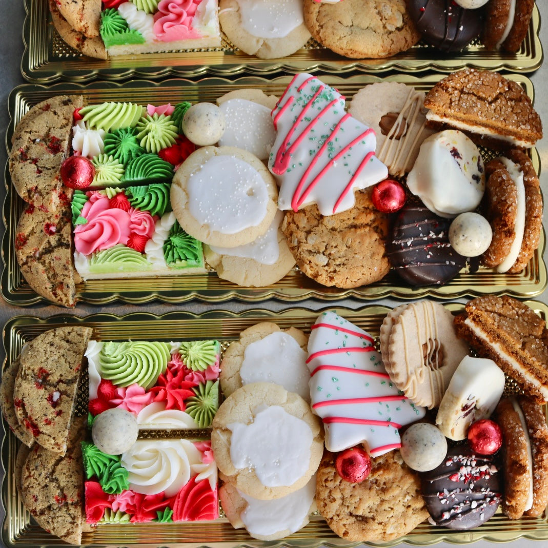 Traditional Christmas Cookie Tray