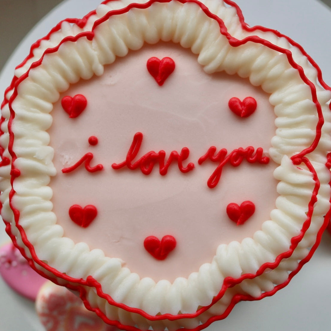 Valentine's Day Vintage Mini Cake