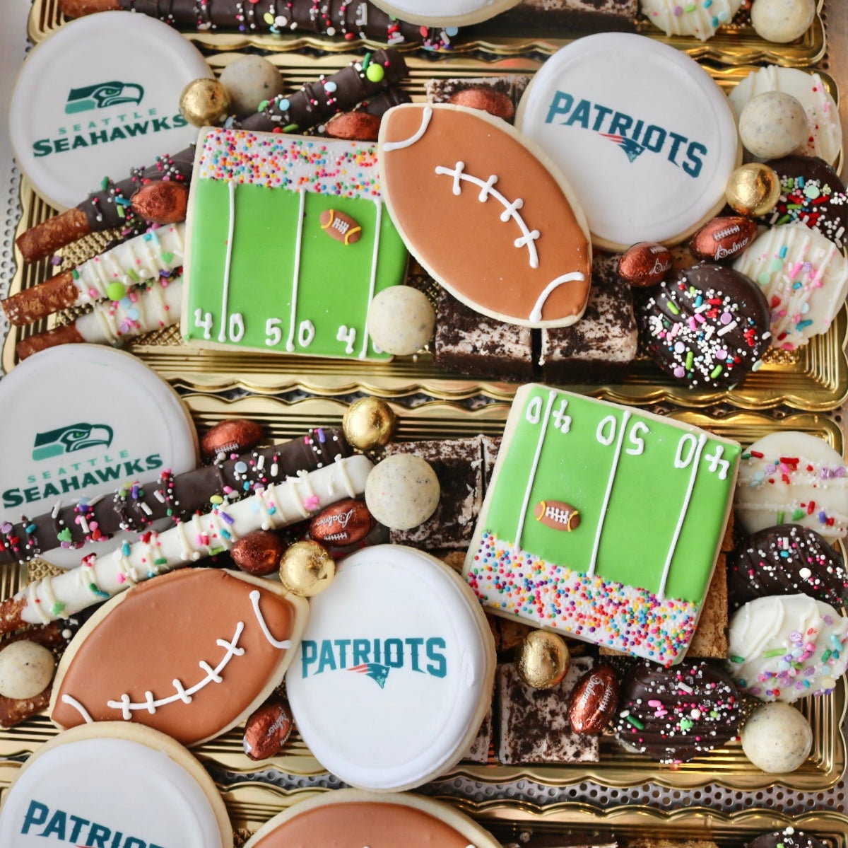Super Bowl Dessert Tray