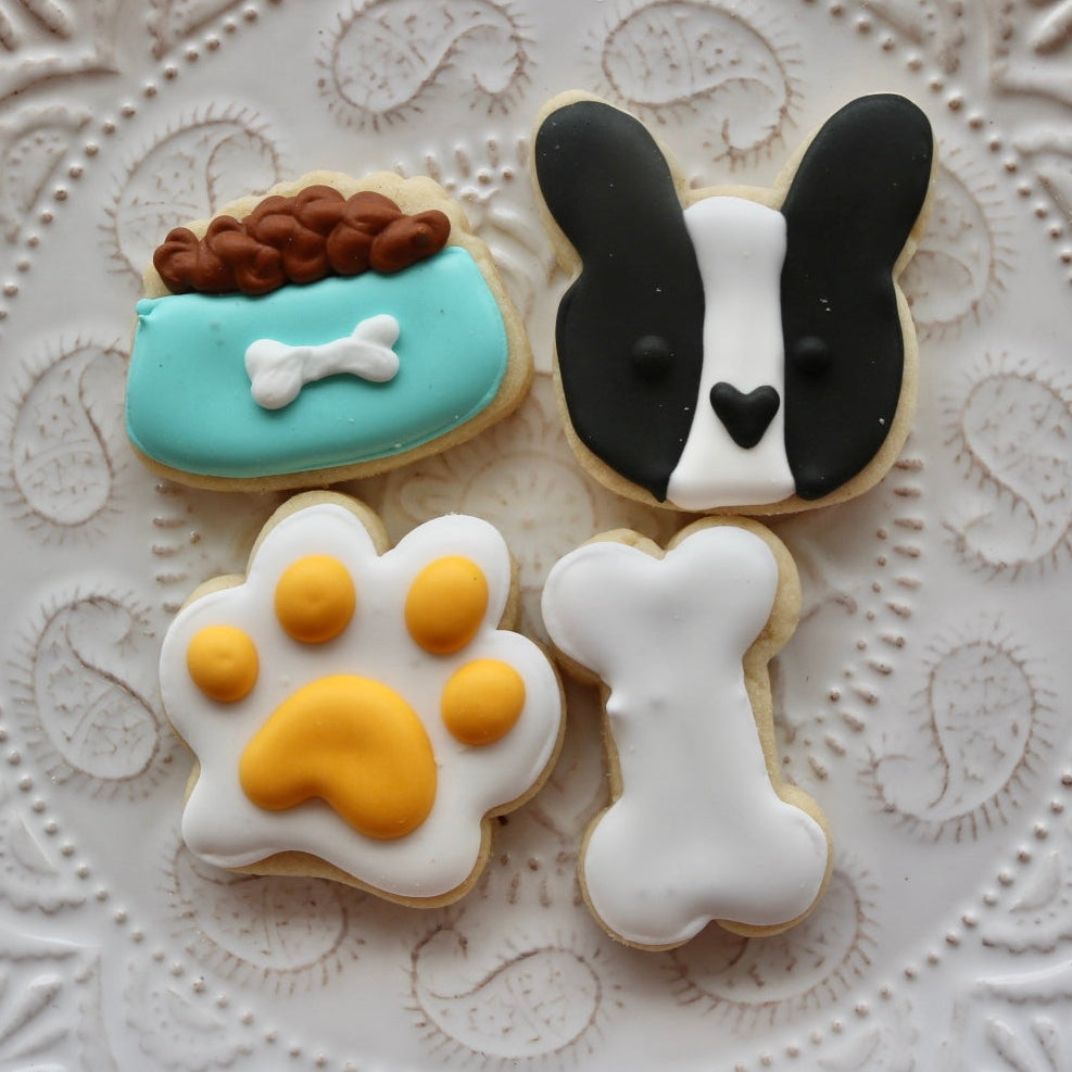 Bulldog Mini Cookie Set
