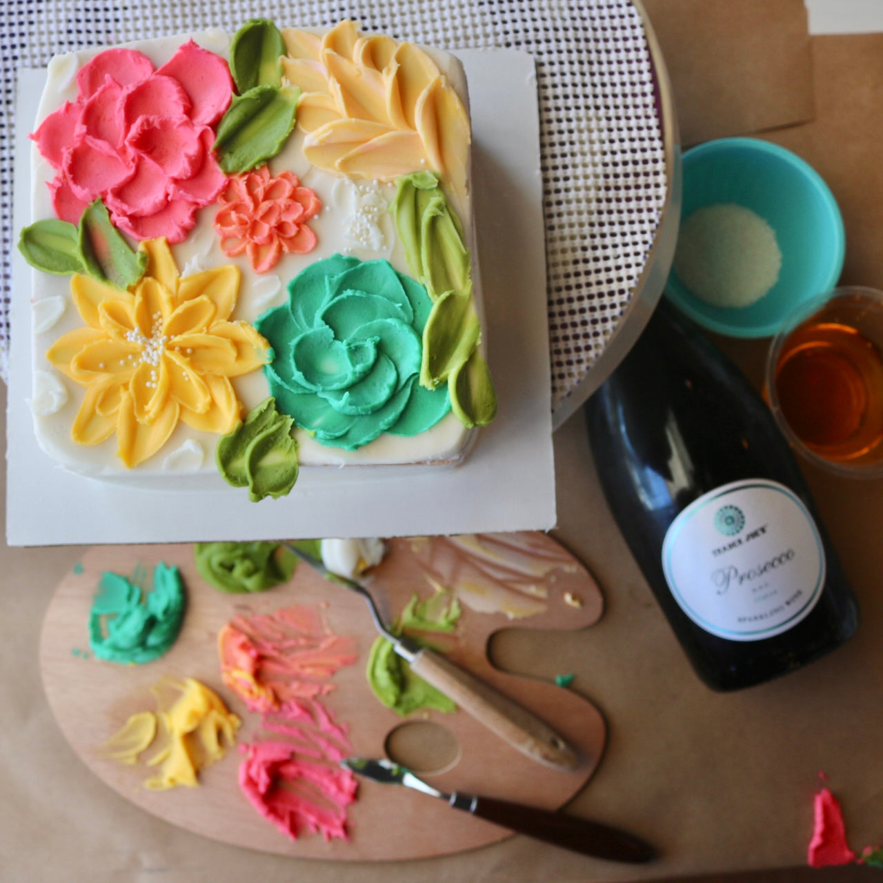 Palette Flower Paint & Sip Night Out- March 11, 2026