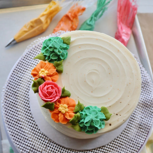 Intro to Cake Decorating & Buttercream Flowers- July 21, 2026
