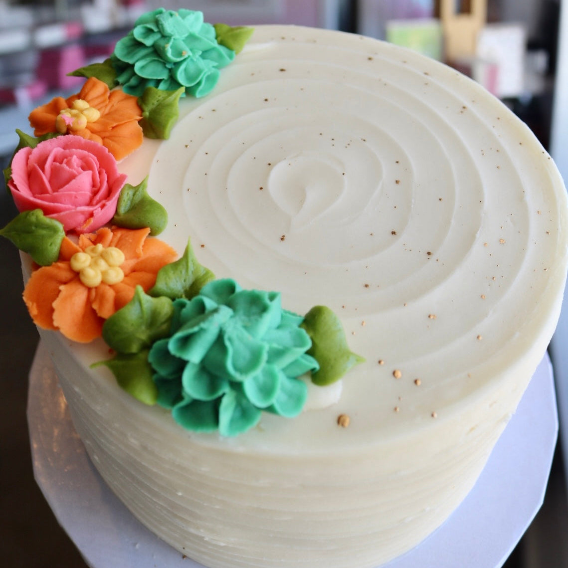Intro to Cake Decorating & Buttercream Flowers- July 21, 2026