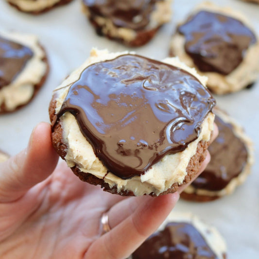 Keto Peanut Butter Oreo Fudge Cookie
