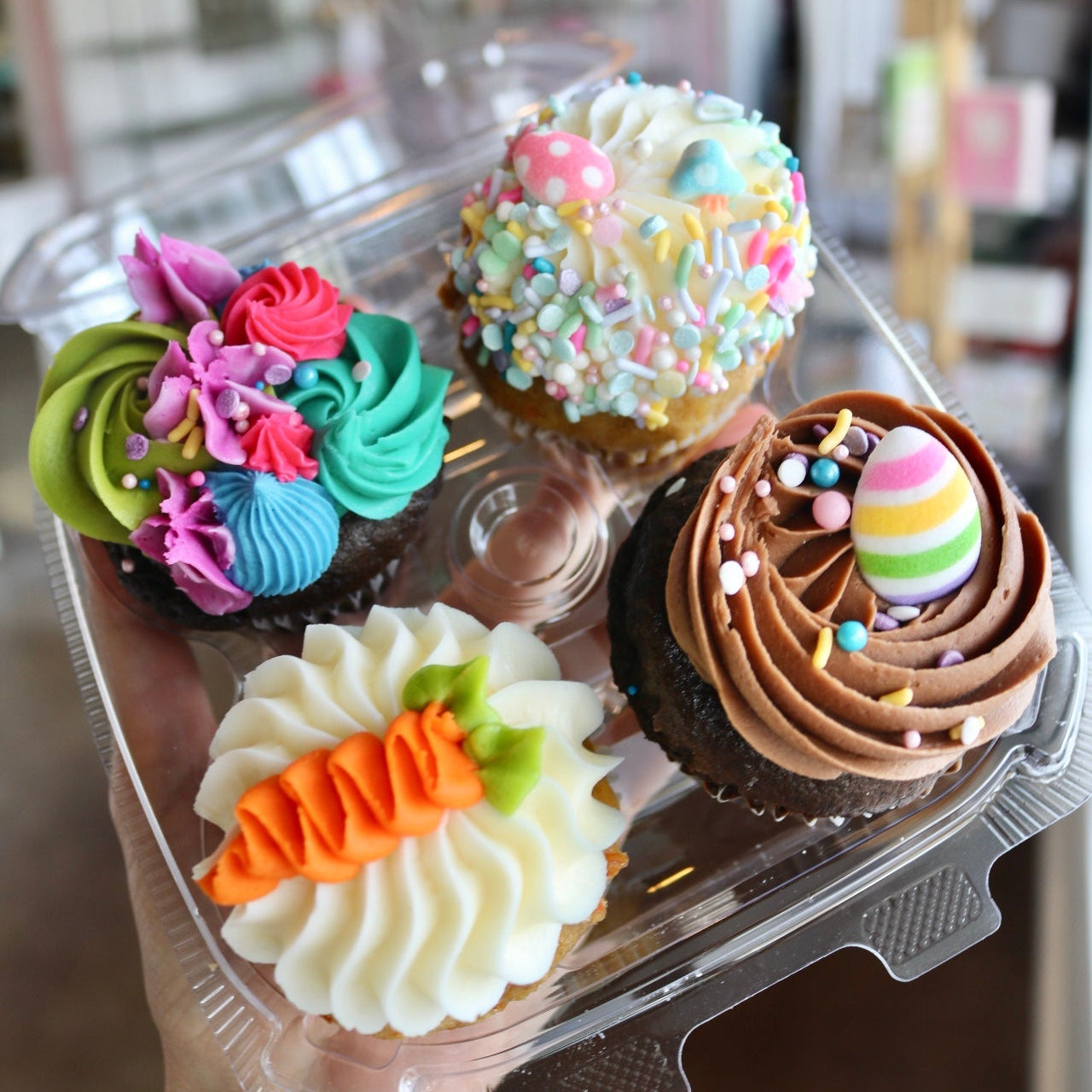 Gluten Free Easter Cupcake 4-Pack