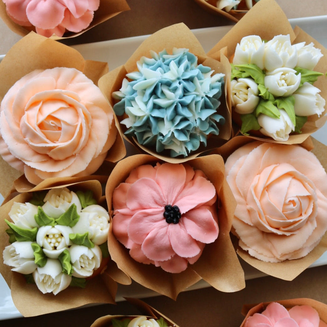 Mother's Day Floral Cupcakes (Pickup 5/8-5/9 only)